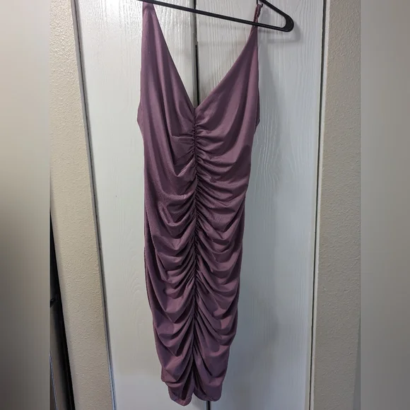 slim fit dress slacks Nova Tie Back Dress in Lilac | OMNES | Ethical & Affordable Clothing